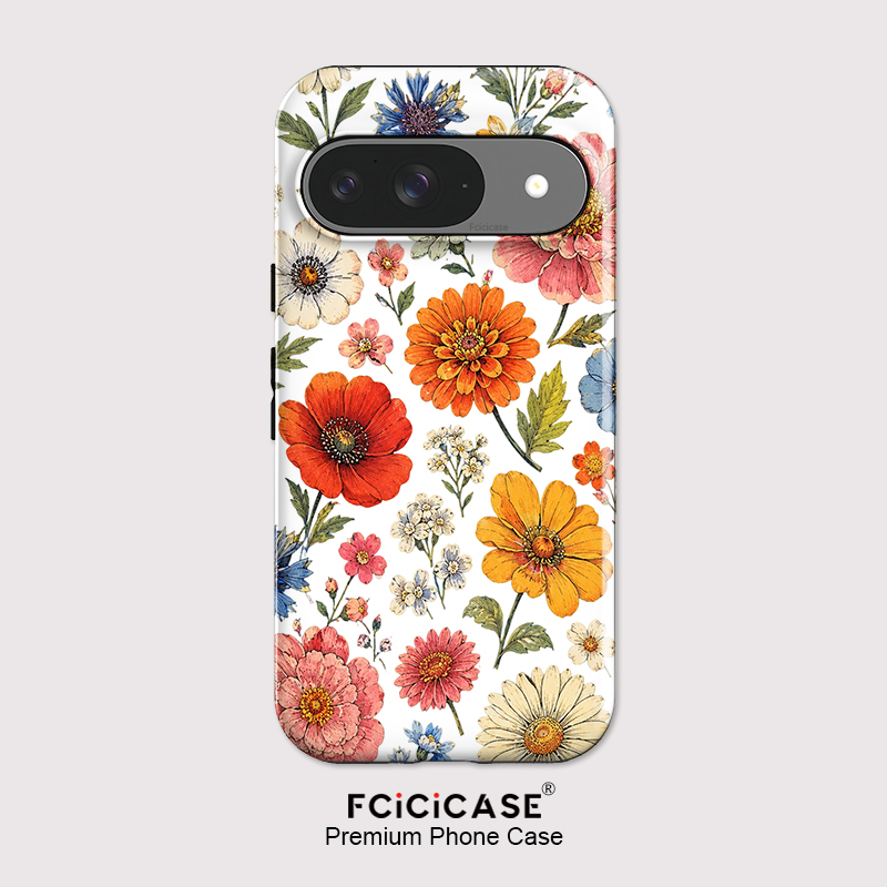 Google Pixel 9 - Fcicicase Matowe Akrylowe Etui na Telefon