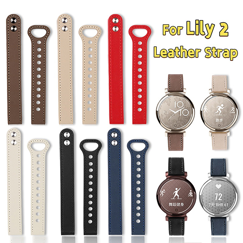 Smartwatch Instagram - Pasek ze skóry naturalnej 14 mm