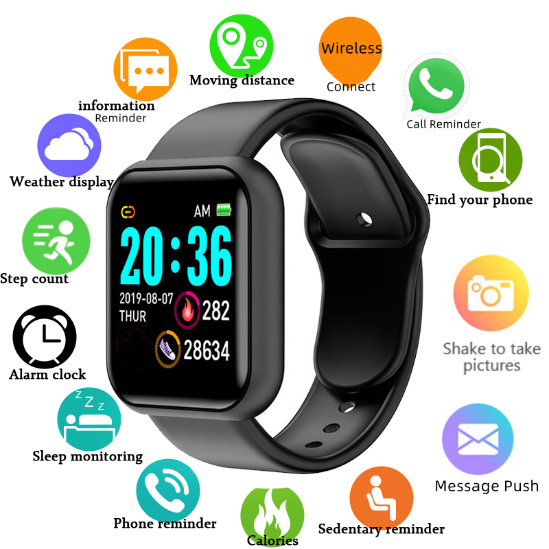 Smartwatch Instagram - Wielofunkcyjny inteligentny zegarek Mężczyźni Kobiety Telefon