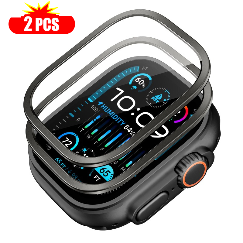 Smartwatch Case - 2 szt. Szkła hartowanego do Apple