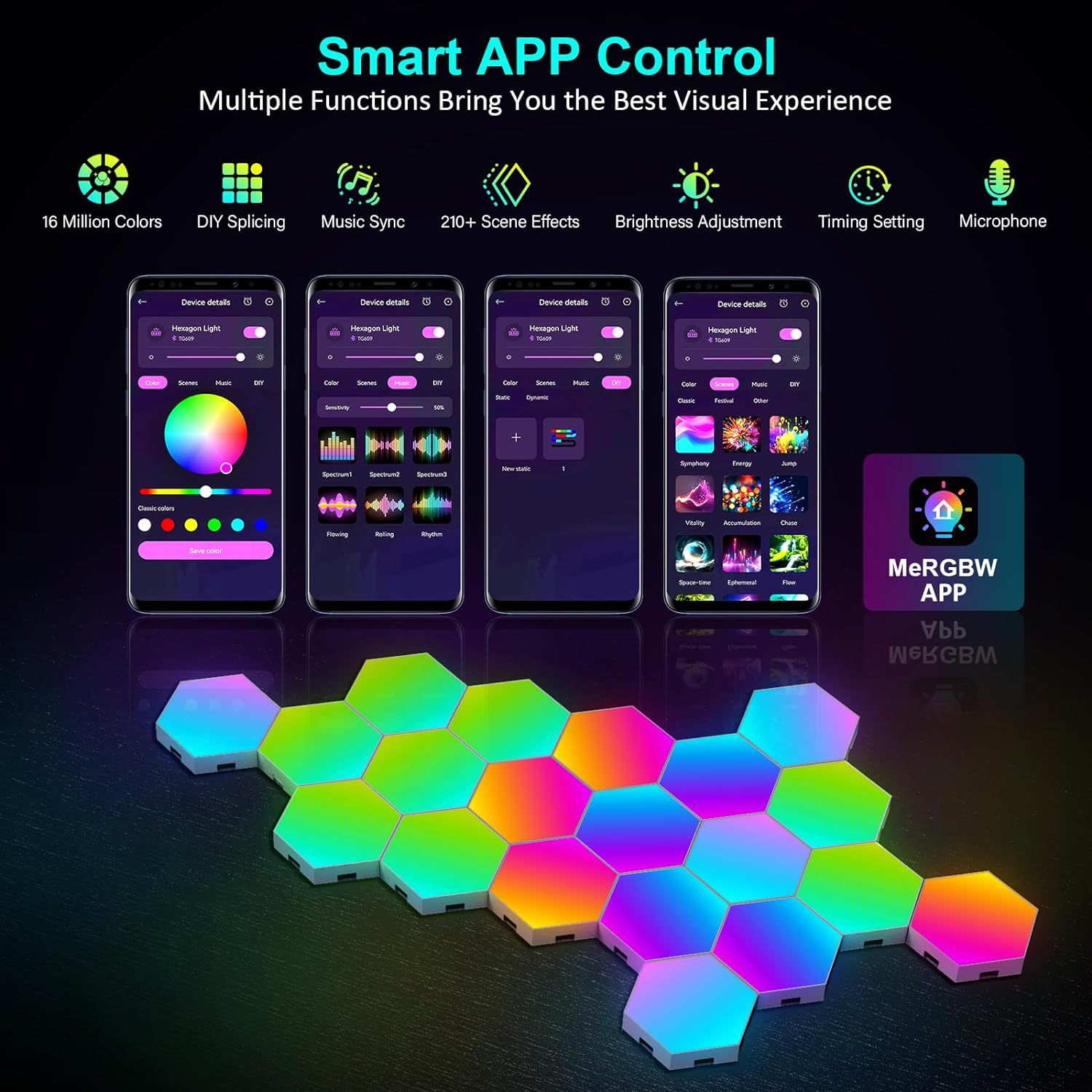 Światło LED RGB w kształcie sz – Smart Accessories recenzja i cena