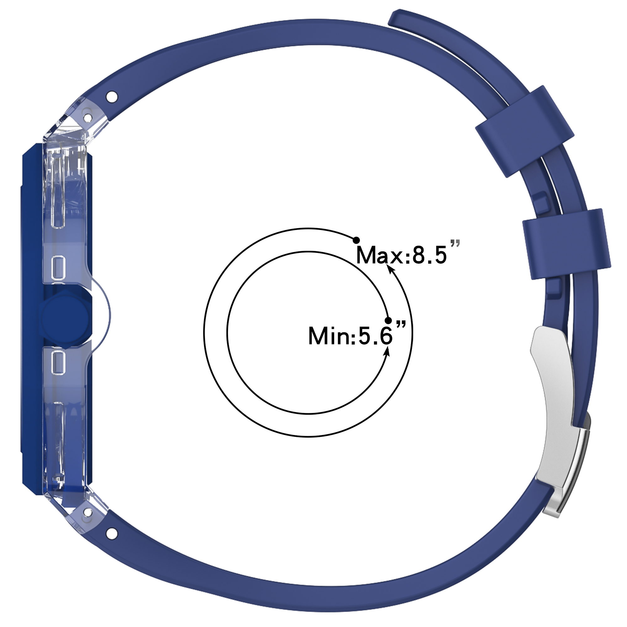 Kolorowy silikonowy pasek do S – Smartwatch X recenzja i cena