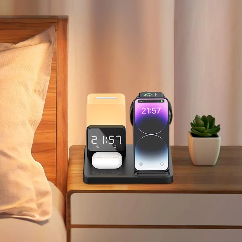 Bezprzewodowa ładowarka 6 w 1  – Smartwatch X12 recenzja i cena