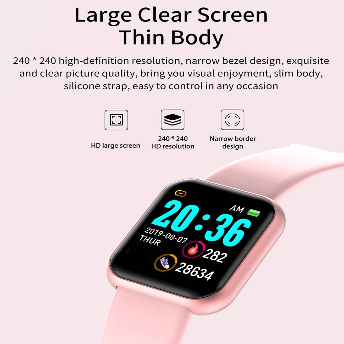 Wielofunkcyjny inteligentny ze – Smartwatch Instagram recenzja i cena