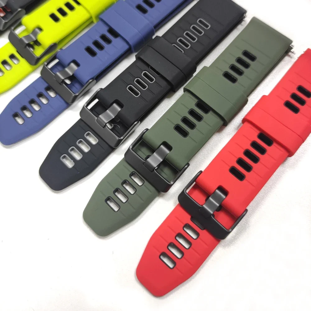 Pasek silikonowy do zegarka 22 – Smartwatch X recenzja i cena